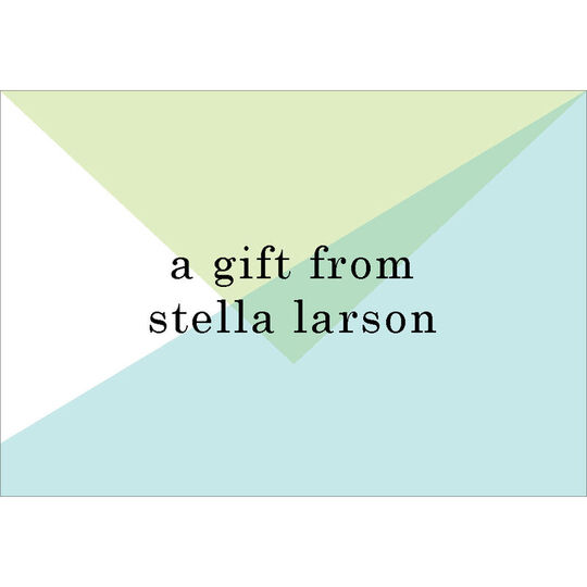 Chic Abstract Gift Stickers